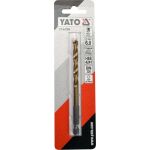 Yato vrták na kov 6mm TITAN HEX 1/4