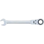 Detail ráčnového očkoplochého klíče 19 mm s 72zubým mechanismem – B6719