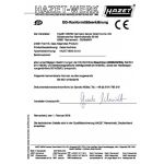 Samonavíjecí prodlužovací kabel (buben) 20m 9040D-2.5 HAZET - HA214631