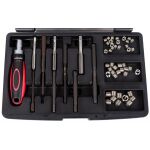 Sada na opravu závitů 55 ks - H0426