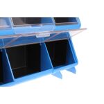 Plastový organizér / box na šroubky, 12 rozdělovníků - MW1504