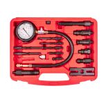 Sada k měření komprese v dieselových motorech, 17 adaptérů - AH041009