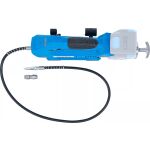 Horní pohled na aku mazací lis BGS s flexibilní hadicí – B7378