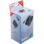 Originální balení rychlonabíječky BGS 18V s technickými údaji a ilustrací – B7380