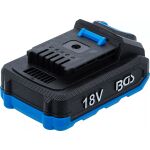 Plochý Li-Ion akumulátor BGS 18V s kapacitou 2,0 Ah a zámkem – B7382