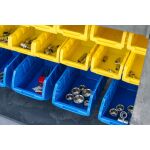 Dílenský vozík s boxy 950 x 650 x 855 mm, 42 boxů - PSB9565