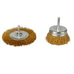 Sada drátěných kartáčů s nástavcem do vrtačky, 20 ks - HT591031