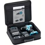 Kompletní sada aku vrtačky Hazet s nabíječkou a bateriemi v kufříku - HA265213