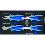 Sada kleští ve výplní do dílenského vozíku - TGC1307WBBAL