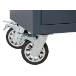 Otočná pojezdová kola dílenského stolu TRUCK s kovovými brzdovými mechanismy – AH007513