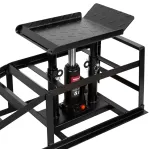 Detail hydraulického zvedáku a čtyřstupňového zajištění nájezdové rampy – AH072002