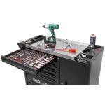 Velká nerezová pracovní plocha s nářadím - AH0778