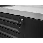 Uzamykatelné zásuvky i boční skříňka dílenského vozíku - AH0778