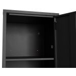 Jednokřídlá celokovová dílenská skříň 600 x 600 x 2090 mm - AH082