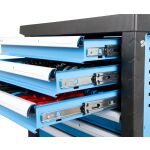 Dílenský vozík na nářadí, 7 uzamykatelných zásuvek - AH12272A