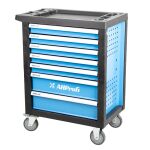 Modrý dílenský vozík AHProfi, prázdný - AH12272AP