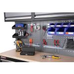 Vybavená děrovaná deska pojízdného dílenského stolu - AH1371A