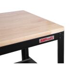 Dílenský stůl s dřevěnou pracovní deskou - AH1574