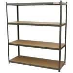 Regál 1600 x 600 x 1800 mm, 4 police - AH3005