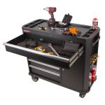 Vozík na nářadí s pracovní plochou - AH9407