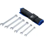 Sada polootevřených klíčů, 6 ks - B1745