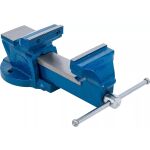 Otevřený dílenský svěrák BGS 80 mm s vroubkovanými čelistmi - B58255