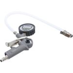 Hustič pneu s digitálním manometrem, přepínatelné jednotky - B6794