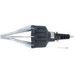 Boční pohled na pneumatický nasazovač manžet s polyamidovým tělem - B9825