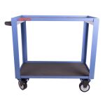 Modrý montážní vozík do těžkých provozů, nosnost 200 kg - TC400