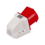 Průmyslová zásuvka na zeď 400V, 3P+E 32A, IP44