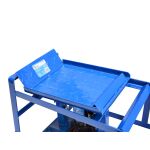 Nájezdové rampy kovové s hydraulickou zvedací plošinou - G02048