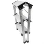 Skládací hliníkové schůdky Güde, kompaktní provedení pro snadné skladování - GU40964