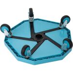 Spodní část základny pracovní stoličky Hazet s pevnou konstrukcí a 5 kolečky - HA261949