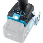 Detail LED osvětlení s funkcí dosvitu na těle vrtačky Hazet – HA272730