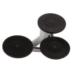 Hoteche přísavka na sklo trojitá, 3 x 123 mm - HT423103