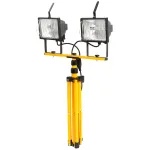 Halogenový reflektor, 2×400 W, se stojanem - HT440263