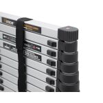 Lehký přenosný teleskopický žebřík - HT480004