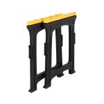 Sada 2 plastových koz na dřevo, nosnost 170 kg/pár, Hoteche - HT490314