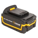 Náhradní baterie k aku nářadí Hoteche, 4Ah, 20V - HTP800162
