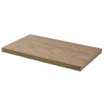 Dřevěná pracovní deska PROFI, 680 x 463 x 38 mm - TGW26