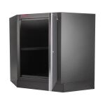 Celokovová rohová dílenská skříňka PROFI jednokřídlá - TGC1300B