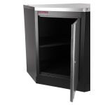 Celokovová rohová dílenská skříňka PROFI jednokřídlá - TGC1300B