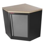 Celokovová rohová dílenská skříňka PROFI jednokřídlá - TGC1300B