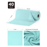 Mikrovláknové utěrky 305 × 305 mm s gramáží 175 g/m² – MC-SLJ121240-BL