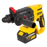 Vrtací kladivo TALADO 21 V s ergonomickou rukojetí a bočním madlem – ML-SET