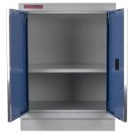 Sestava kvalitních PROFI BLUE dílenských skříněk s pracovní deskou - MTGS1300BAL08