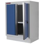 Sestava kvalitních PROFI BLUE dílenských skříněk s pracovní deskou - MTGS1300BAL08