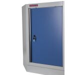  Celokovová rohová dílenská skříňka PROFI BLUE jednokřídlá - MTGC1300B