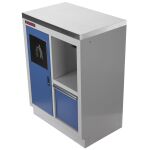 Celokovová dílenská skříňka PROFI BLUE 680x458x910 mm - MTGC1301A