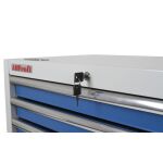 Dílenský vozík na nářadí se 7 uzamykatelnými zásuvkami - MTGC1307WB